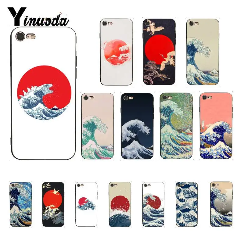 Yinuoda Hokusai The Great Wave off Kanagawa Black Silico Phone Case Cover for iPhone 8 7 6 6S 6Plus X XS MAX 5 5S SE XR 10 Cover
Yinuoda Hokusai The Great Wave off Kanagawa Black Silico Phone Case Cover for iPhone 8 7 6 6S 6Plus X XS MAX 5 5S SE XR 10 Cover