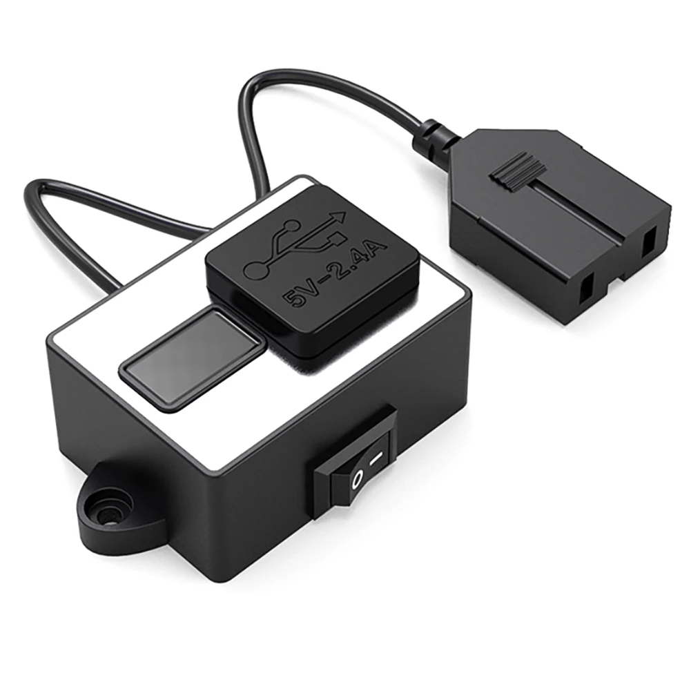 2.4A Electric Bicycle Phone Charger USB Digital Display Battery Car Charging Plug Phone Charger
2.4A Electric Bicycle Phone Charger USB Digital Display Battery Car Charging Plug Phone Charger