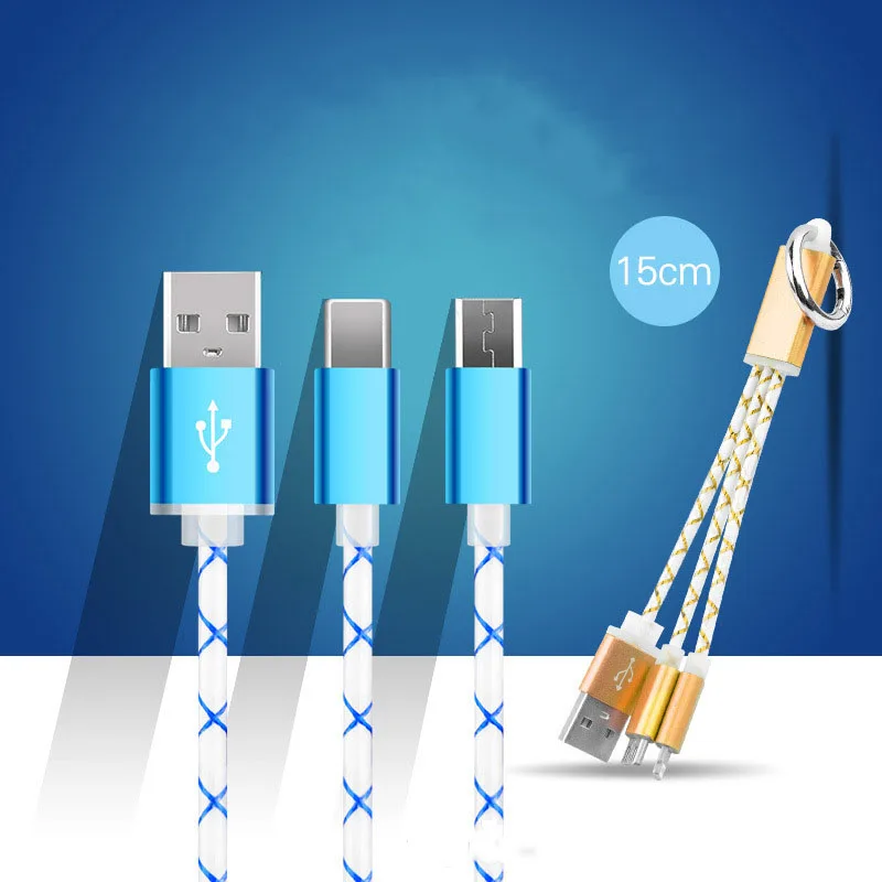 Universal Portable 2 in 1 USB Data Charging Cable Keychain Usb Cable Cord for Samsung HTC iPhone 5 5s 6 6s 6 plus 7 7plus A30
Universal Portable 2 in 1 USB Data Charging Cable Keychain Usb Cable Cord for Samsung HTC iPhone 5 5s 6 6s 6 plus 7 7plus A30