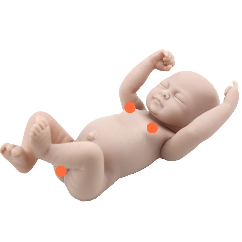 28cm Full Silicone Reborn Baby Dolls Lifelike Sleeping Dolls Mini Bebe Reborn Babies Girl Toys for Early Education
28cm Full Silicone Reborn Baby Dolls Lifelike Sleeping Dolls Mini Bebe Reborn Babies Girl Toys for Early Education