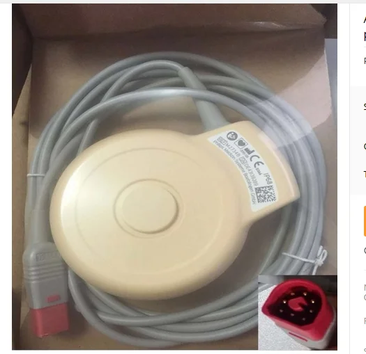 For Avalon TOCO Transducer,FM series Fetal Monitor TOCO Contraction Pressure Probe D head 8 pin,M2734B and M2734A( new original)
For Avalon TOCO Transducer,FM series Fetal Monitor TOCO Contraction Pressure Probe D head 8 pin,M2734B and M2734A( new original)
