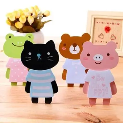 1pcs/lot 120*65mm Cartoon Animal sticky notepad Memo message post stick marker Stationery Canetas material school supplies
1pcs/lot 120*65mm Cartoon Animal sticky notepad Memo message post stick marker Stationery Canetas material school supplies