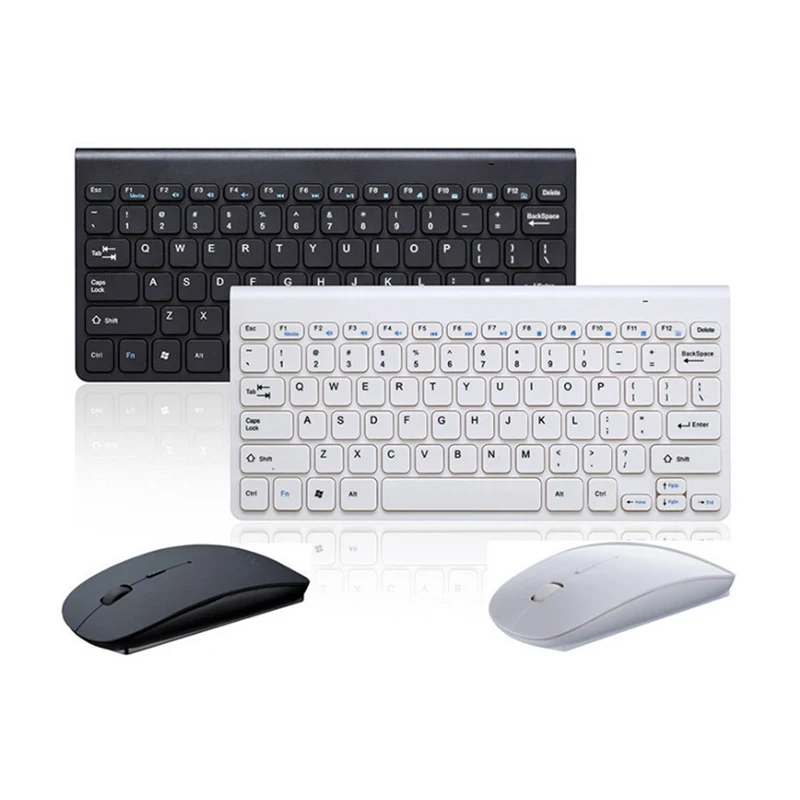 2.4Ghz Mini Wireless Keyboard and Mouse Combo Set Multimedia Computer Keyboard for Laptop Notebook PC Mac Desktop Smart TV
2.4Ghz Mini Wireless Keyboard and Mouse Combo Set Multimedia Computer Keyboard for Laptop Notebook PC Mac Desktop Smart TV