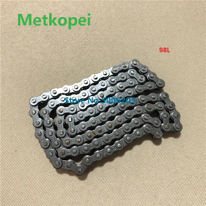 Motorcycle GS125 GN125 EN125 GZ125 DR125 TU125 cam timing chain small chain 98L for Suzuki 125cc GS GN 125 transmission parts
Motorcycle GS125 GN125 EN125 GZ125 DR125 TU125 cam timing chain small chain 98L for Suzuki 125cc GS GN 125 transmission parts