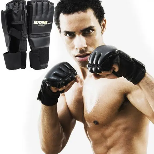 1 пара крутых боксерских перчаток Sanda Boxer MMA боксерские перчатки sanda колодки mma |