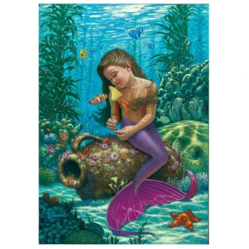 Full square 5D DIY diamond embroidery Mermaid Princess diamond painting Cross Stitch Rhinestones mosaic home decor JS3031
Full square 5D DIY diamond embroidery Mermaid Princess diamond painting Cross Stitch Rhinestones mosaic home decor JS3031
