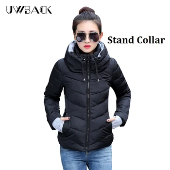 Uwback Women Winter Cotton Jackets 2018 M-3XL Slim Parkas Warm Outerwear Stand Collar Female Cotton Padded Coat Thicken, EB566
Uwback Women Winter Cotton Jackets 2018 M-3XL Slim Parkas Warm Outerwear Stand Collar Female Cotton Padded Coat Thicken, EB566