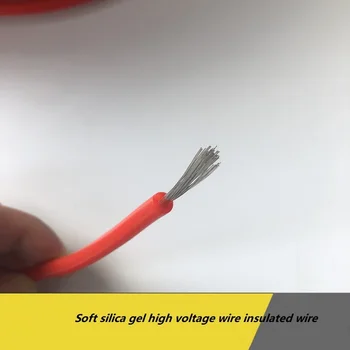 Soft silicon high-voltage wire insulated wire 5KV/10KV/15KV/20KV dc high-temperature line ignition wire motor lead
Soft silicon high-voltage wire insulated wire 5KV/10KV/15KV/20KV dc high-temperature line ignition wire motor lead