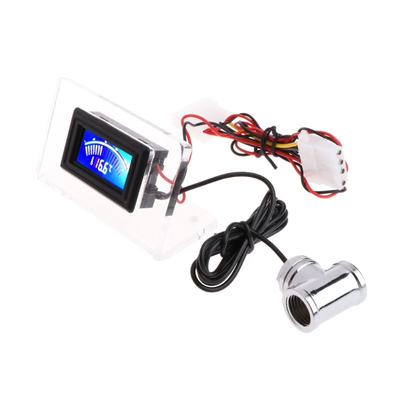 Digital Thermometer Temperature Gauge for PC MOD Water Cooling w/ Frame + Probe -B119
Digital Thermometer Temperature Gauge for PC MOD Water Cooling w/ Frame + Probe -B119