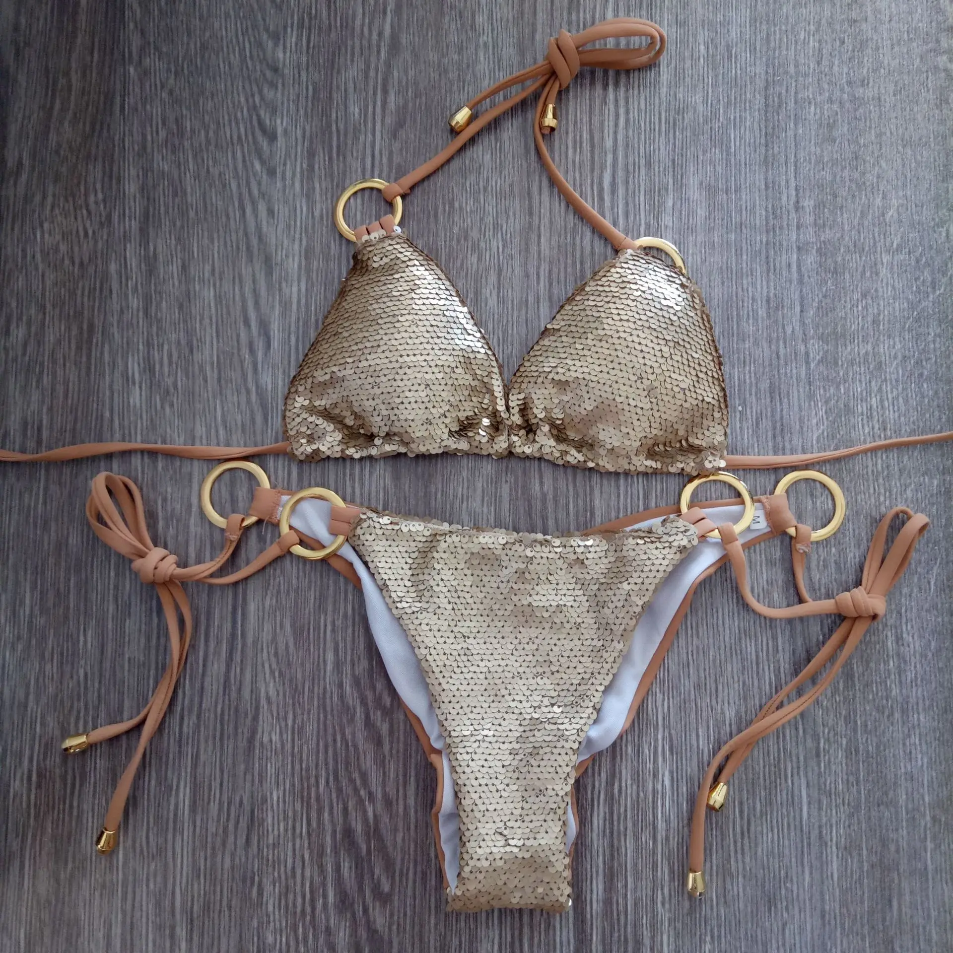 push up halter bikini 2018 new sequins triangle bikinis sexy women swimsuit female summer swimwear beach bathing suit swim wear
push up halter bikini 2018 new sequins triangle bikinis sexy women swimsuit female summer swimwear beach bathing suit swim wear