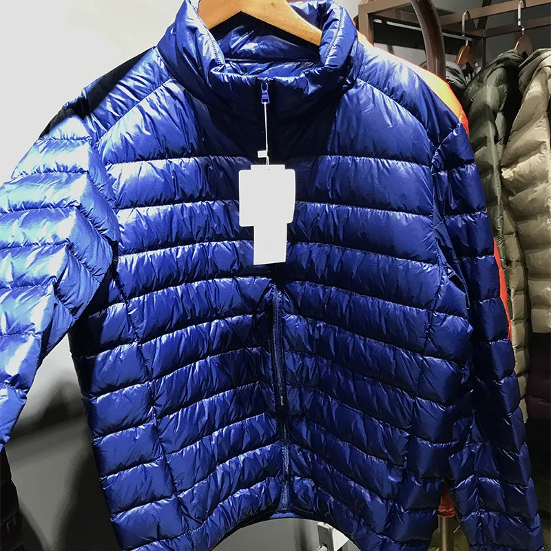TIARAKA Men's Down Jacket Big Size Winter Coats Zipper Solid Thin Male Ultra Light Stand Collar White Duck Down Jackets For Men
TIARAKA Men's Down Jacket Big Size Winter Coats Zipper Solid Thin Male Ultra Light Stand Collar White Duck Down Jackets For Men
