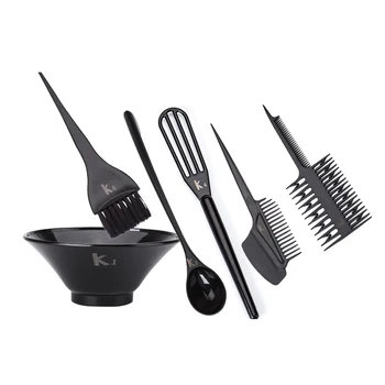 Black Color Professional Hair Dyeing Brush Set Hair Coloring Tools Kit Hairdresser Hairstyling Tools In 6 pcs Hair Comb
Black Color Professional Hair Dyeing Brush Set Hair Coloring Tools Kit Hairdresser Hairstyling Tools In 6 pcs Hair Comb