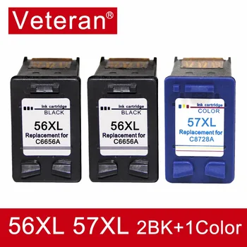 Veteran 56XL 57XL Ink Cartridge Compatible for hp 56 57 C6656a C6657a hp56 Deskjet 2100 220 450 5510 5550 5552 7150 7350 450
Veteran 56XL 57XL Ink Cartridge Compatible for hp 56 57 C6656a C6657a hp56 Deskjet 2100 220 450 5510 5550 5552 7150 7350 450