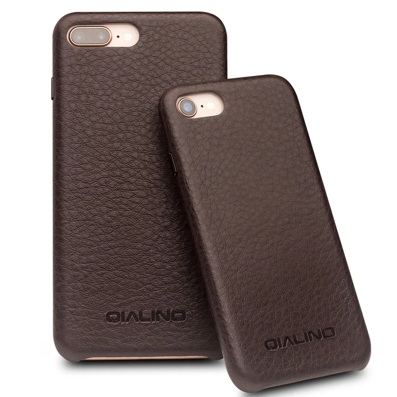 QIALINO Genuine Leather Luxury Back Case for iPhone 8 Handmade Ultra Slim Fashion Phone Cover for iPhone 8 plus for 4.7/5.5 inch
QIALINO Genuine Leather Luxury Back Case for iPhone 8 Handmade Ultra Slim Fashion Phone Cover for iPhone 8 plus for 4.7/5.5 inch