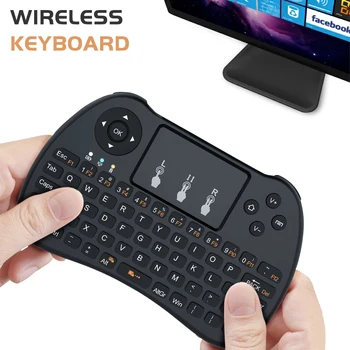 New H9 Mini Wireless Keyboard 2.4GHz Backlit Air Mouse Remote Touchpad Mouse Handheld Remote Keyset for Android TV BOX Mini PC
New H9 Mini Wireless Keyboard 2.4GHz Backlit Air Mouse Remote Touchpad Mouse Handheld Remote Keyset for Android TV BOX Mini PC