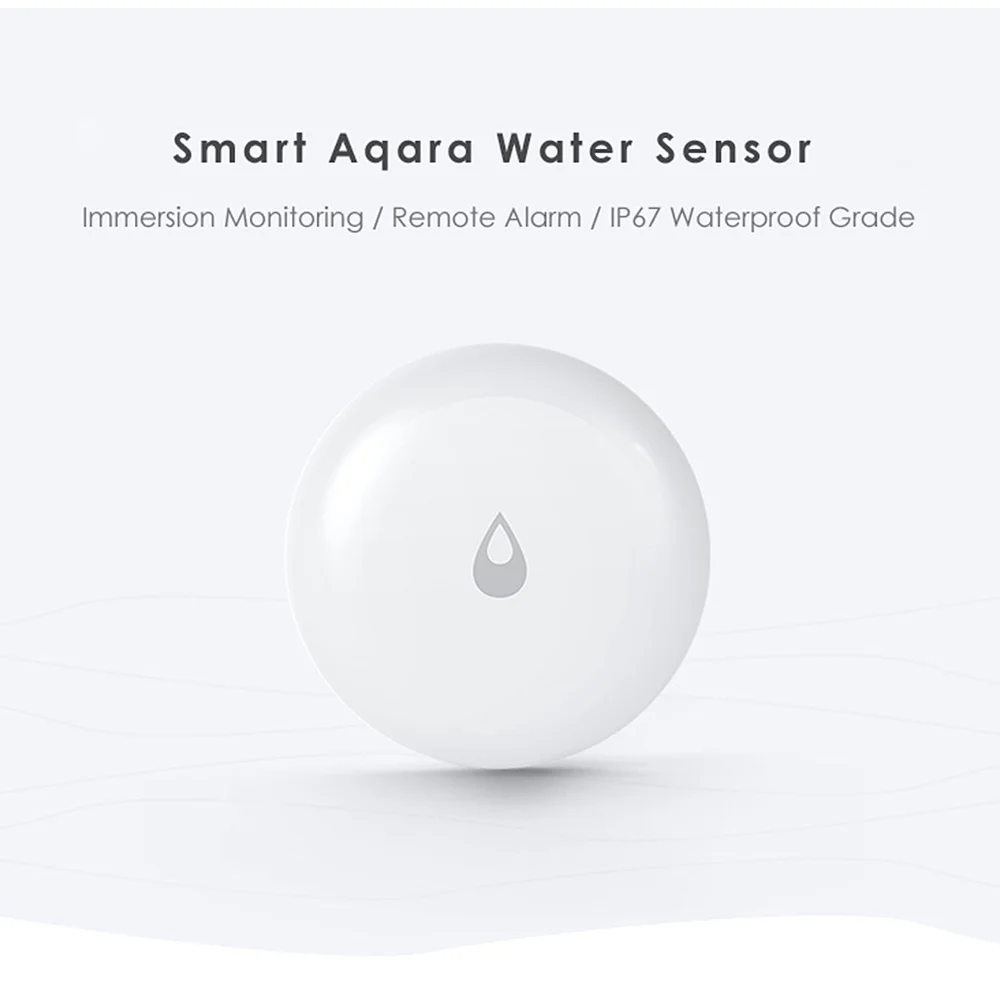 Xiaomi Mijia Aqara Water Immersing Sensor Flood Water Leak Detector for Home Remote Alarm Security Soaking Sensor
Xiaomi Mijia Aqara Water Immersing Sensor Flood Water Leak Detector for Home Remote Alarm Security Soaking Sensor