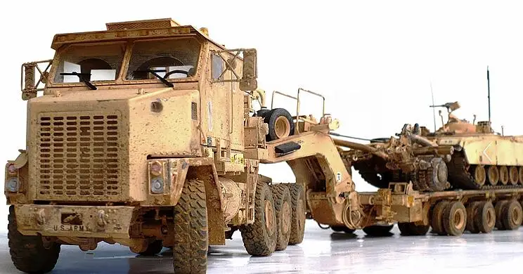 1/35 scale Hobby KingTair Trumpeter hobbybossM1070 heavy transport vehicle and M1000 semi-trailer Truck Kits compatible Tamiya
1/35 scale Hobby KingTair Trumpeter hobbybossM1070 heavy transport vehicle and M1000 semi-trailer Truck Kits compatible Tamiya