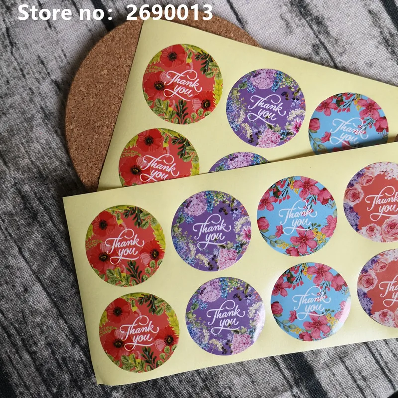 80pcs/lot 3.5cm Cute Flower Thank You Series Round Seal Sticker Mutifunction DIY Decorative Gifts Package Labels for Baking
80pcs/lot 3.5cm Cute Flower Thank You Series Round Seal Sticker Mutifunction DIY Decorative Gifts Package Labels for Baking