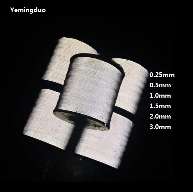0.5MM/1MM/1.5MM/2MM/3MM/0.25MM High LightTwo Parties Reflective Thread Safety Warning Tape
0.5MM/1MM/1.5MM/2MM/3MM/0.25MM High LightTwo Parties Reflective Thread Safety Warning Tape