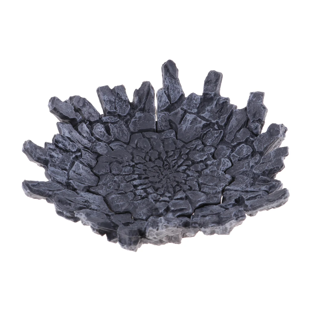 Anime TV Action Figure Doll Display Stand Rock Crack Effect Plastic for Saint Seiya Kamen Rider SHF