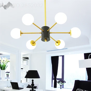 Post-modern Nordic creative minimalist style glass ball Pendant Light living room cafe decorative lights free Shipping
Post-modern Nordic creative minimalist style glass ball Pendant Light living room cafe decorative lights free Shipping