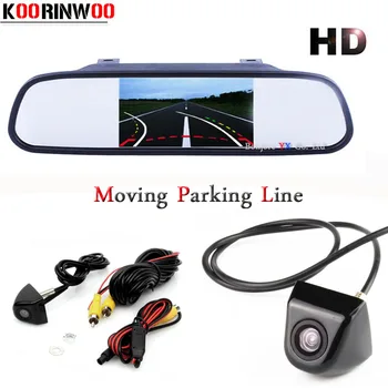 Koorinwoo Parking Movable Parking Guide line camer Dynamic trajectory Car Rear View Camera WITH 4.3 inch Car Monitor Mirror
Koorinwoo Parking Movable Parking Guide line camer Dynamic trajectory Car Rear View Camera WITH 4.3 inch Car Monitor Mirror