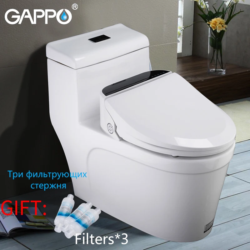 GAPPO Toilet Seats Smart warm Bidet Toilet Seat Elongated Electric Bidet Lid Cover Heated Bidet Intelligent Toilet Seats
GAPPO Toilet Seats Smart warm Bidet Toilet Seat Elongated Electric Bidet Lid Cover Heated Bidet Intelligent Toilet Seats