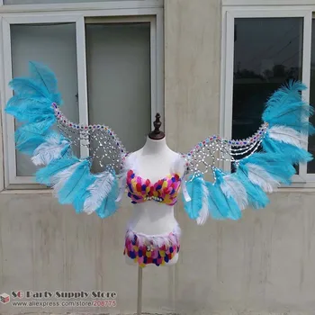 Adult's luxury sexy nice feather wings cosplay party stage Underwear fashion show Displays shooting props EMS free shipping
Adult's luxury sexy nice feather wings cosplay party stage Underwear fashion show Displays shooting props EMS free shipping