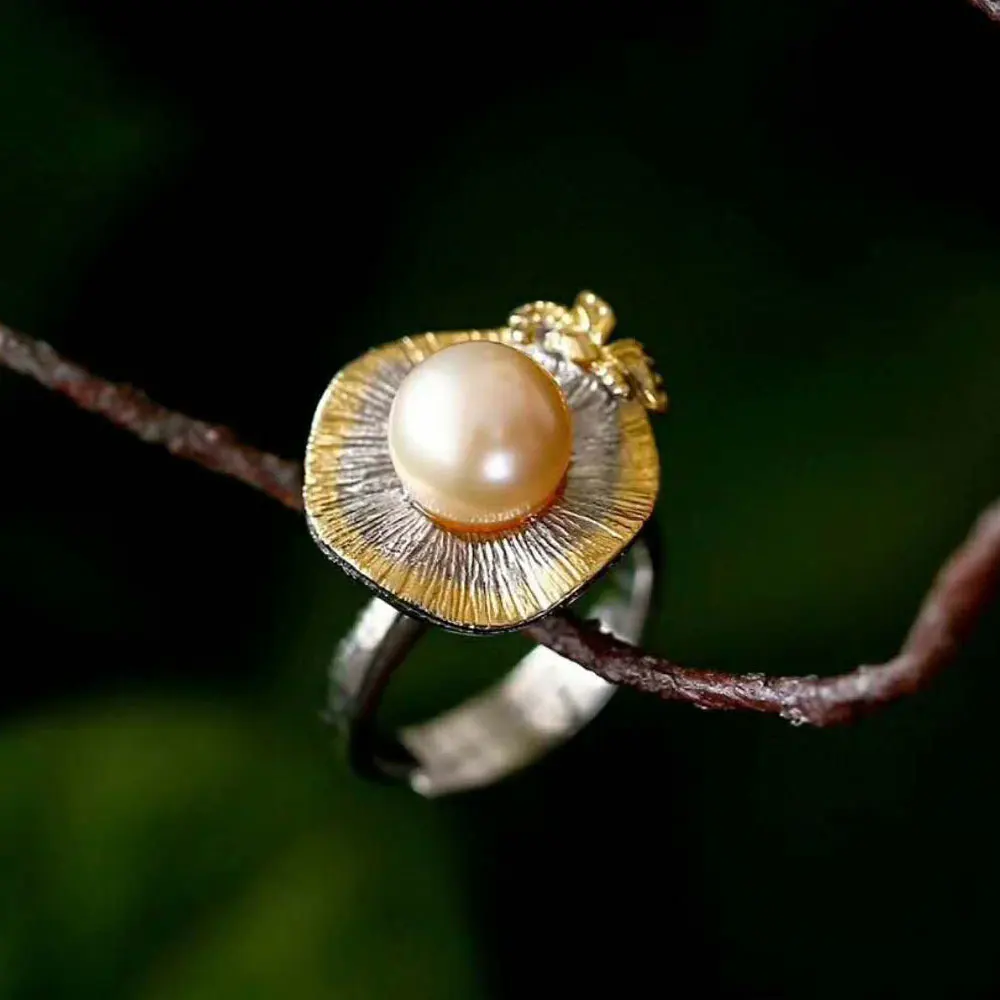 RADHORSE 925 Silver Rings for Women Fine Jewelry Pearl Butterfly love flower Design Sterling Silver Ring Adjustable Ring
RADHORSE 925 Silver Rings for Women Fine Jewelry Pearl Butterfly love flower Design Sterling Silver Ring Adjustable Ring