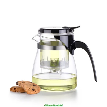 Exquisite Heat Resistant Glass Tea pot with Built-in Infuser for Loose Tea&Coffee 600ml,Office Convenient Tea Pot
Exquisite Heat Resistant Glass Tea pot with Built-in Infuser for Loose Tea&Coffee 600ml,Office Convenient Tea Pot
