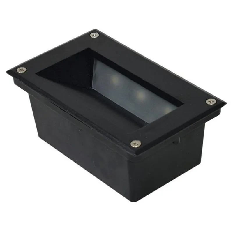 Led Wall Corner Lamp 6W LED Recessed Step Stair Light Waterproof Basement Porch Pathway Spotlight 3x2W Underground | Лампы и освещение