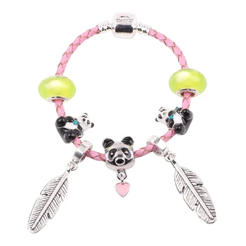 Couqcy Panda Bead Pendant Series DIY Suitable for Women's Bracelet Jewelry European Charm Gifts Preferred
Couqcy Panda Bead Pendant Series DIY Suitable for Women's Bracelet Jewelry European Charm Gifts Preferred