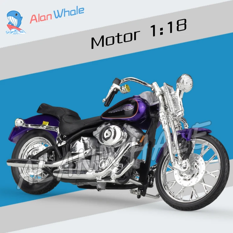 1:18 Scale Alloy 2001 FXSTS Springer Softail Metal Diecast Model Motorcycle Motorbike Racing Cars Toys Boys Vehicle Collection
1:18 Scale Alloy 2001 FXSTS Springer Softail Metal Diecast Model Motorcycle Motorbike Racing Cars Toys Boys Vehicle Collection