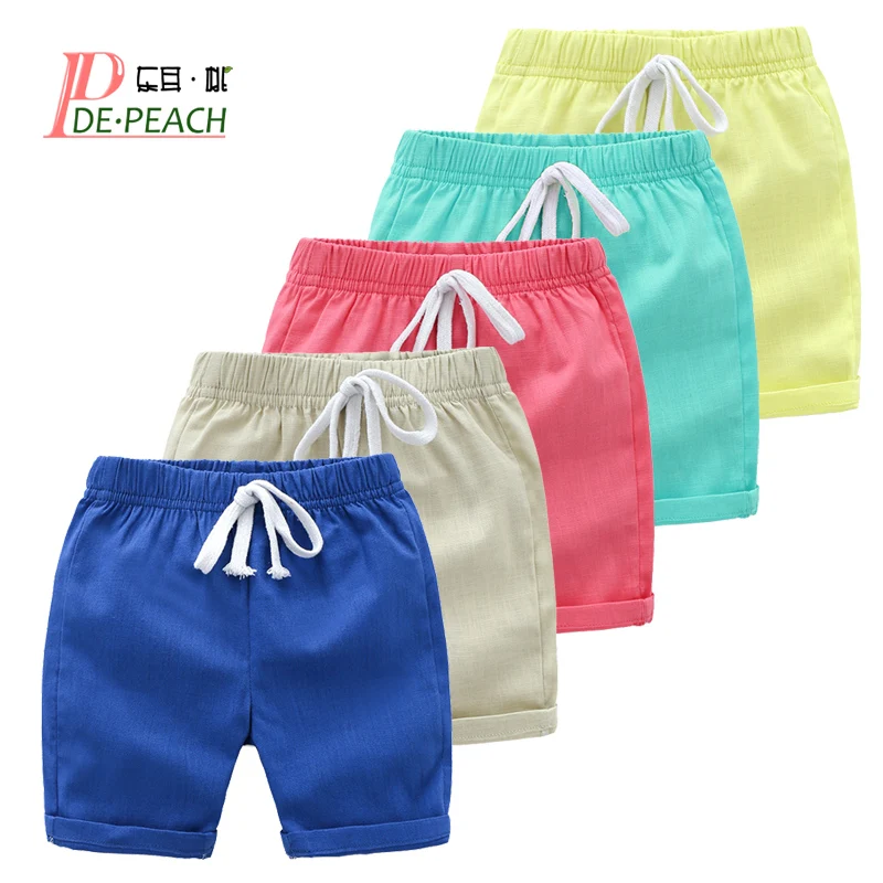 DE PEACH New Baby Boys Shorts Summer Cotton Linen Casual Shorts For Boys Elastic Waist Pants Children Kids Clothes 2-8 Years
DE PEACH New Baby Boys Shorts Summer Cotton Linen Casual Shorts For Boys Elastic Waist Pants Children Kids Clothes 2-8 Years