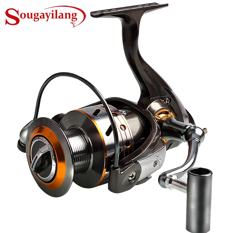 Sougayilang Spinning Fishing Reel -12+1BB Ultralight Smooth Powerful Spinning Reels for Trout Bass Freshwater Fishing
Sougayilang Spinning Fishing Reel -12+1BB Ultralight Smooth Powerful Spinning Reels for Trout Bass Freshwater Fishing