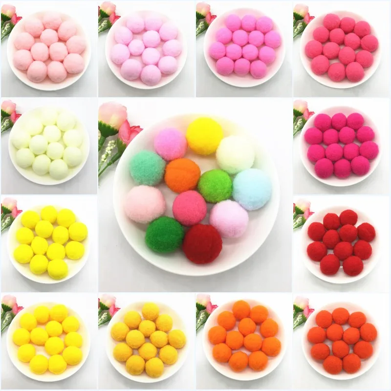 36pcs 25mm Pompoms Wholesale Fur Plush Ball for Handcraft DIY Jewelry Home Wedding Garment Decoration Festival Events Supplies
36pcs 25mm Pompoms Wholesale Fur Plush Ball for Handcraft DIY Jewelry Home Wedding Garment Decoration Festival Events Supplies