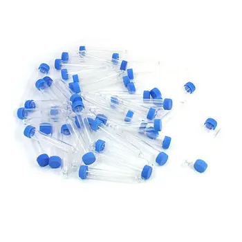 50Pcs Blue Cover Clear Plastic Round Shape Urine Test Cups Holder 12mL
50Pcs Blue Cover Clear Plastic Round Shape Urine Test Cups Holder 12mL
