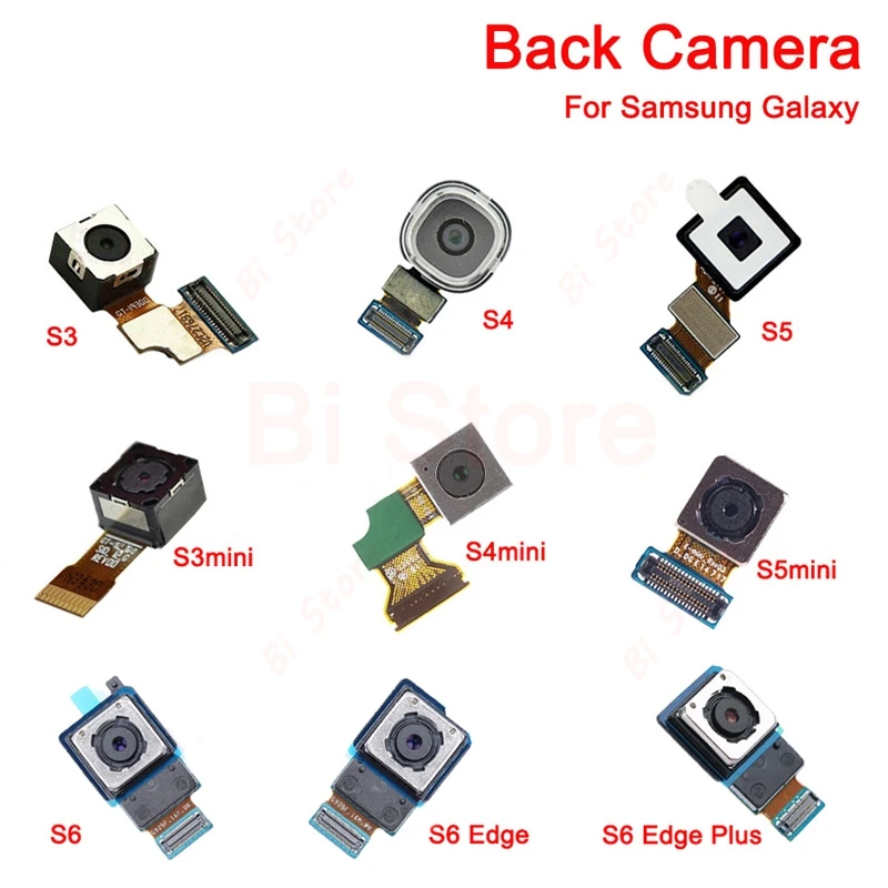 Back Camera Lens For Samsung Galaxy S3 i9300 S4 i9500 S5 G900 Mini S6 Edge Plus Rear Big Main Back Camera Flex Cable Parts
Back Camera Lens For Samsung Galaxy S3 i9300 S4 i9500 S5 G900 Mini S6 Edge Plus Rear Big Main Back Camera Flex Cable Parts