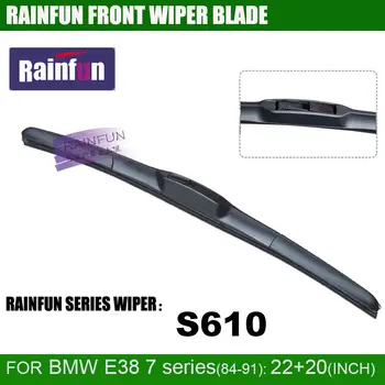 RAINFUN 22+20 inch car wiper blade for 1991-2001 BMW 7 SERIES E38 725/ 728/ 730/ 735/ 740/ 750, 2 pcs a lot
RAINFUN 22+20 inch car wiper blade for 1991-2001 BMW 7 SERIES E38 725/ 728/ 730/ 735/ 740/ 750, 2 pcs a lot