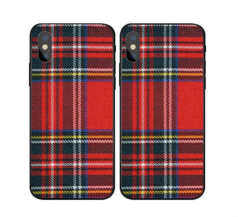 European Style retro plaid stripes phone Case For iphoneX 7 8 XS XR XSMAX Black silicone case For Samsungs7 s8 s9 Case Cover
European Style retro plaid stripes phone Case For iphoneX 7 8 XS XR XSMAX Black silicone case For Samsungs7 s8 s9 Case Cover