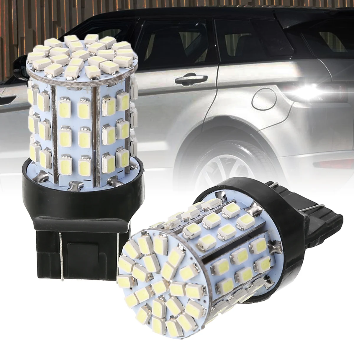 Auto Turn Signal Lamp 2pcs White 7443 64LED Car LED Brake Light T20 7443 Backup Reserve Lights Stop Rear Bulb
Auto Turn Signal Lamp 2pcs White 7443 64LED Car LED Brake Light T20 7443 Backup Reserve Lights Stop Rear Bulb