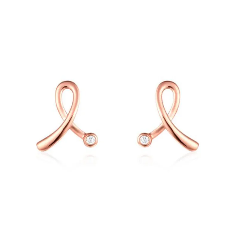2018 100% 18K Gold Anti-Virus Pink Breast Cancer Ribbon Awareness Stud Earring Crystal AU750 Jewelry Rose Gold White Gold 
2018 100% 18K Gold Anti-Virus Pink Breast Cancer Ribbon Awareness Stud Earring Crystal AU750 Jewelry Rose Gold White Gold