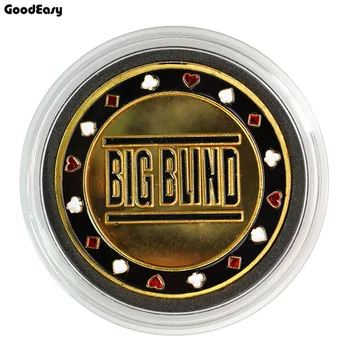 commemorative coins Metal banker porker Card Guard Protector Metal Craft Poker Chips Poker Game Hold'em Accessories
commemorative coins Metal banker porker Card Guard Protector Metal Craft Poker Chips Poker Game Hold'em Accessories