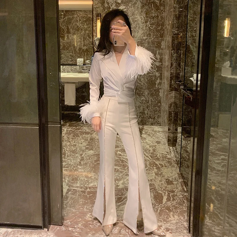 - HTB1PLh - TWOTWINSTYLE Cetim Camisa Blusa Feminina V Patchwork Pescoço Penas Cintura Cruz Curto Encabeça Mulheres de Manga Comprida 2019 Primavera OL Moda - photo - HTB1PLh - TWOTWINSTYLE Cetim Camisa Blusa Feminina V Patchwork Pescoço Penas Cintura Cruz Curto Encabeça Mulheres de Manga Comprida 2019 Primavera OL Moda