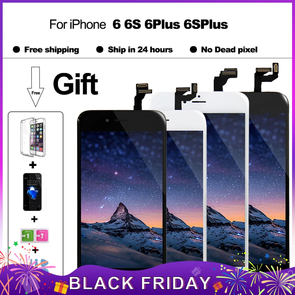 4.7" AAA Grade Display LCD For iPhone 6 LCD Touch Screen For iPhone6 6plus Screen Replacment For iPhone 6S 6Splus 3D Digitizer
4.7" AAA Grade Display LCD For iPhone 6 LCD Touch Screen For iPhone6 6plus Screen Replacment For iPhone 6S 6Splus 3D Digitizer