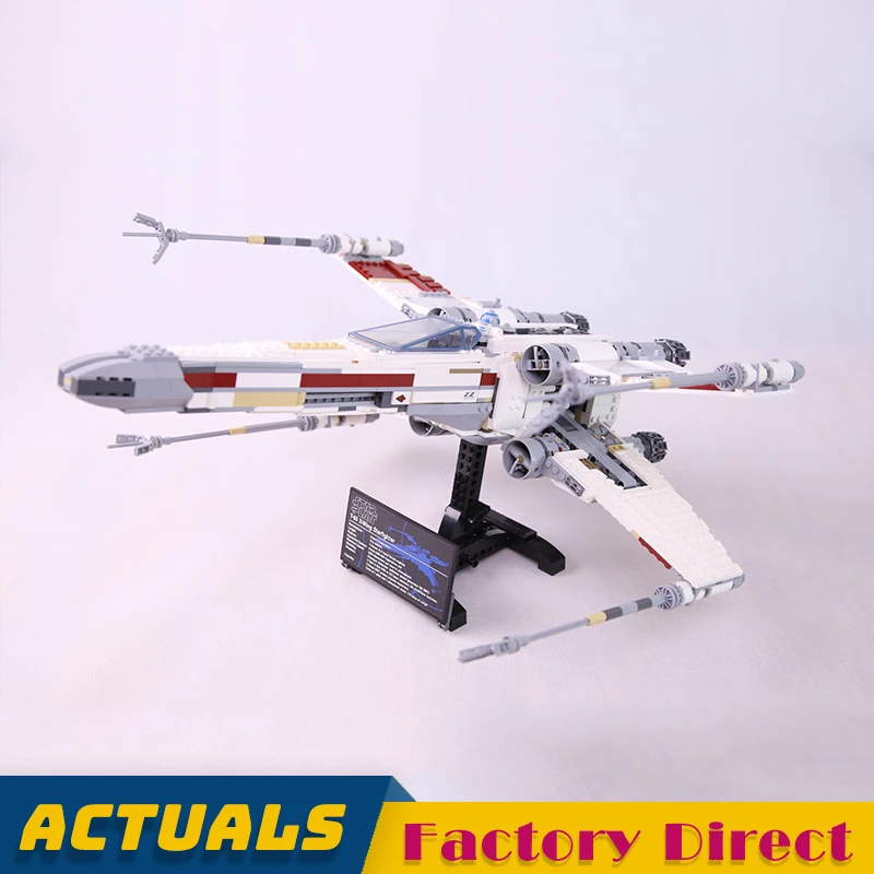 IN STOCK Red Five X-wing Starfighter 05039 Star Series Wars Building Blocks DIY Assembly Toys Compatible LegoINGlys 10240
IN STOCK Red Five X-wing Starfighter 05039 Star Series Wars Building Blocks DIY Assembly Toys Compatible LegoINGlys 10240