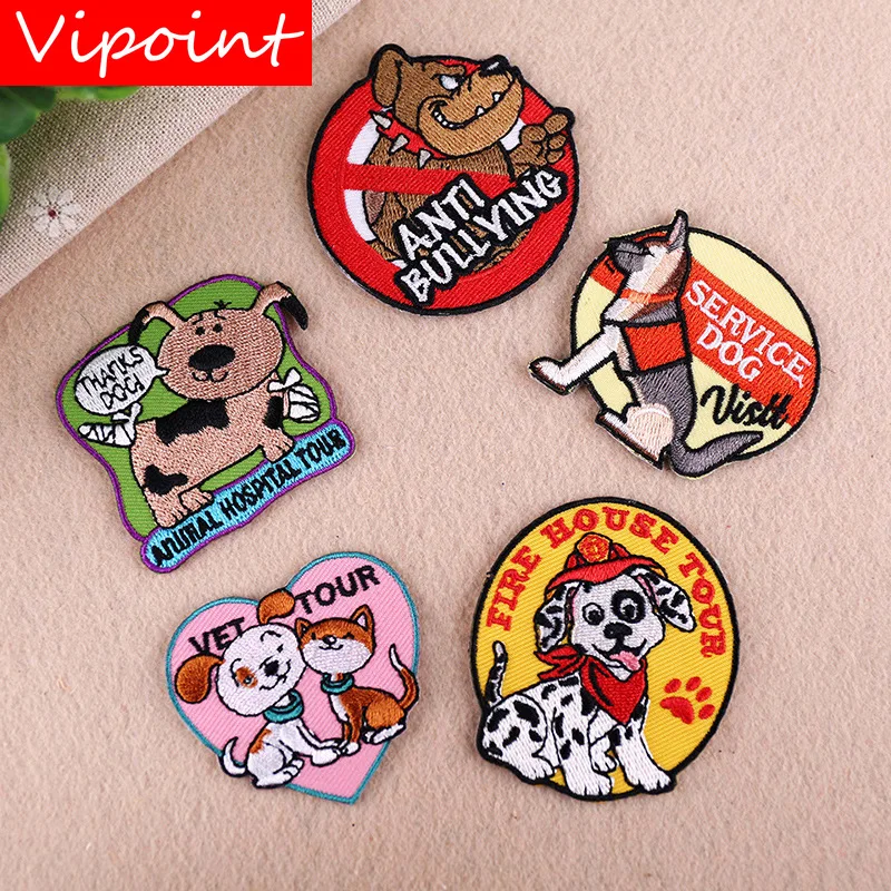 VIPOINT embroidery dogs cats patches animal patches badges applique patches for clothing YX-257
VIPOINT embroidery dogs cats patches animal patches badges applique patches for clothing YX-257