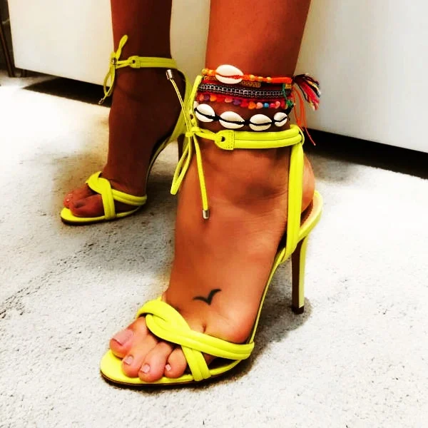 Sandals Woman High Heel Lace Up Neon Concise Fashion Summer Shoes Cut Out Open Toe Front Rear Strap Stiletto Woman Summer Shoes
Sandals Woman High Heel Lace Up Neon Concise Fashion Summer Shoes Cut Out Open Toe Front Rear Strap Stiletto Woman Summer Shoes