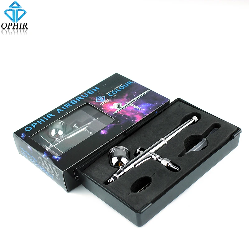 OPHIR Dual Action Airbrush 0.3mm Nozzle Spray Gun Model Body Art Paint Tool #AC004A
OPHIR Dual Action Airbrush 0.3mm Nozzle Spray Gun Model Body Art Paint Tool #AC004A