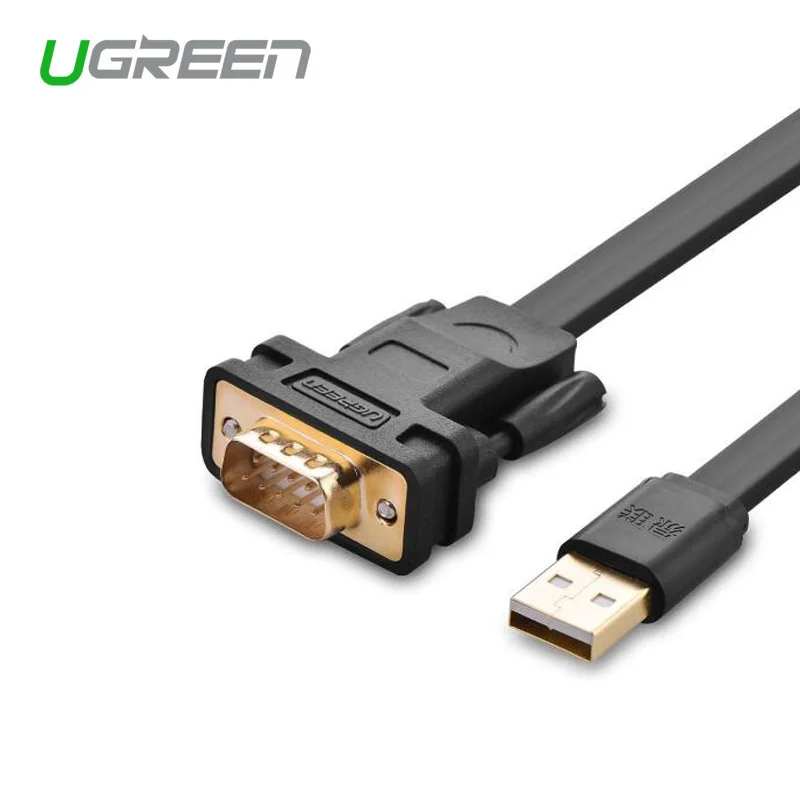 Ugreen USB to RS232 DB9 Serial Converter Adapter Cable with FTDI Chipset Driverless for Win8.1/8, Compatible with 8/7 Abov
Ugreen USB to RS232 DB9 Serial Converter Adapter Cable with FTDI Chipset Driverless for Win8.1/8, Compatible with 8/7 Abov